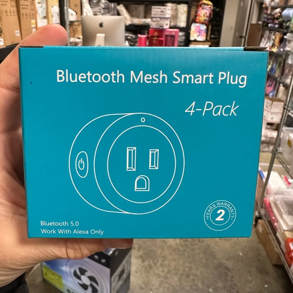 4 Pack Bluetooth Mesh Smart Plugs